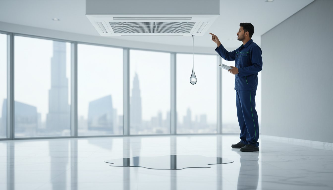 AC Leaking Water in Your Dubai Apartment? A Step-by-Step Repair Guide