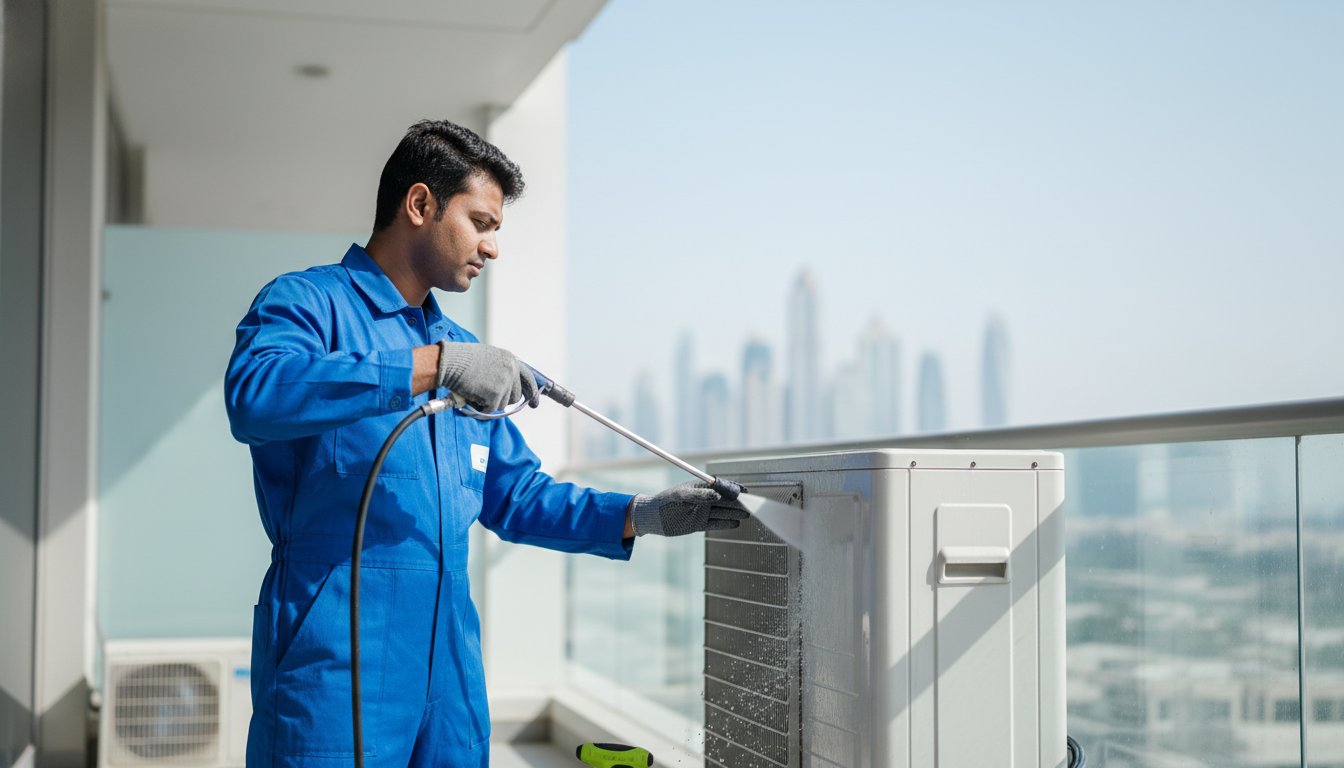 The Ultimate Guide to AC Coil Cleaning in Dubai: Efficiency, Health, and DEWA Savings (2026)